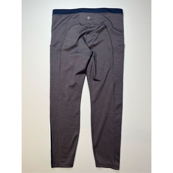 Athleta Womens Ultimate Stash Pocket Heather 7/8 Tight Blue HearthRose SizeLarge - Picture 15 of 16